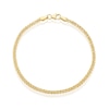 Thumbnail Image 1 of 9ct Yellow Gold Plait Chain Bracelet