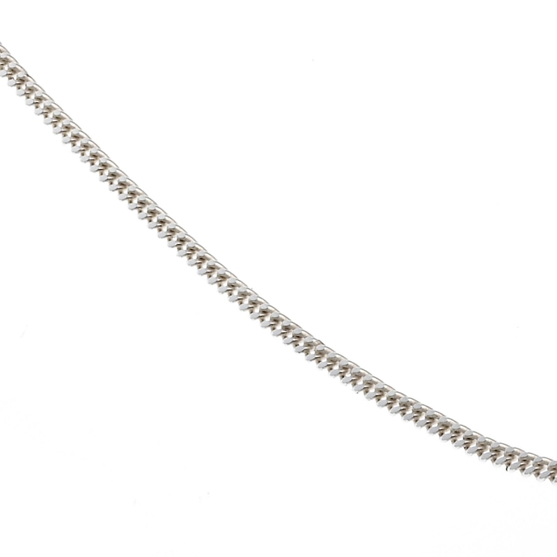 Main Image 1 of Sterling Silver 24" Dainty Curb Chain