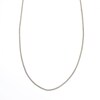 Thumbnail Image 2 of Sterling Silver 24" Dainty Curb Chain