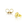 Thumbnail Image 1 of 9ct Yellow Gold & Cubic Zirconia Flower Stud Earrings