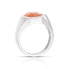 Thumbnail Image 3 of Men's Sterling Silver & Sunstone Ring