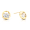 Thumbnail Image 1 of 9ct Yellow Gold Cubic Zirconia Round Stud Earrings