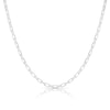 Thumbnail Image 1 of Sterling Silver 18" Square Link Chain Necklace