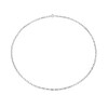 Thumbnail Image 2 of Sterling Silver 18" Square Link Chain Necklace
