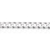 Thumbnail Image 2 of Men's Sterling Silver Chunky Curb Bracelet 8.25''