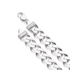 Thumbnail Image 3 of Men's Sterling Silver Chunky Curb Bracelet 8.25''