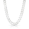 Thumbnail Image 1 of Men's Sterling Silver Heavy Weight Curb Chain 20"