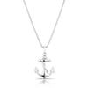 Thumbnail Image 0 of Men's Sterling Silver Anchor Pendant