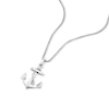Thumbnail Image 1 of Men's Sterling Silver Anchor Pendant