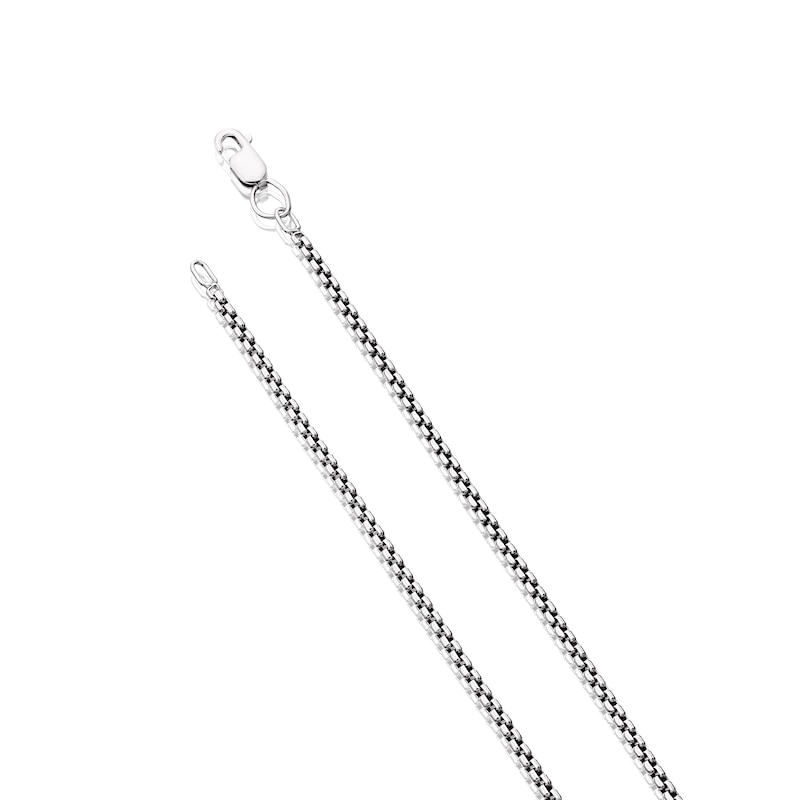 Main Image 3 of Men's Sterling Silver & Garnet Pendant