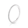 Thumbnail Image 2 of 9ct White Gold 0.25ct Diamond Total Full Eternity Ring