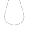 Thumbnail Image 2 of 9ct White Gold Plaited Herringbone Chain