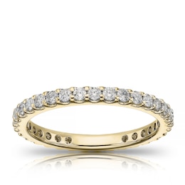 Yellow Gold Diamond Eternity Rings | H. Samuel