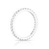 Thumbnail Image 3 of 9ct White Gold 0.66ct Diamond Total Full Eternity Ring