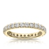 Thumbnail Image 1 of 18ct Yellow Gold 1ct Diamond Claw Set Full Eternity Ring