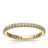 Thumbnail Image 1 of 18ct Yellow Gold 0.50ct Diamond Full Claw Set Eternity Ring