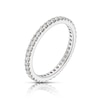 Thumbnail Image 2 of 9ct White Gold 0.50ct Diamond Total Full Eternity Ring