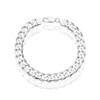 Thumbnail Image 1 of Sterling Silver Men's 8.5" Curb Chain Bracelet