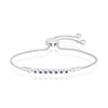 Thumbnail Image 0 of Sterling Silver Sapphire Bolo Bracelet