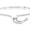 Thumbnail Image 2 of Sterling Silver Emerald Bolo Bracelet