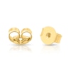 Thumbnail Image 3 of 9ct Yellow Gold Sparkle Bar Earrings