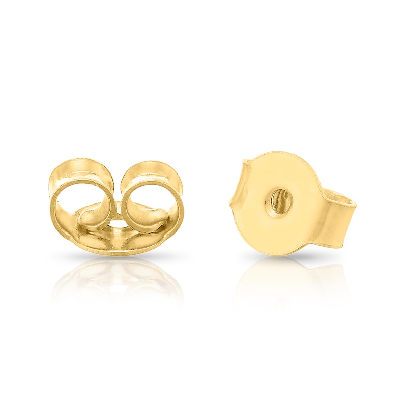 Main Image 3 of 9ct Yellow Gold Sparkle Bar Earrings