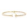 Thumbnail Image 2 of 9ct Yellow Gold Sparkle Bangle