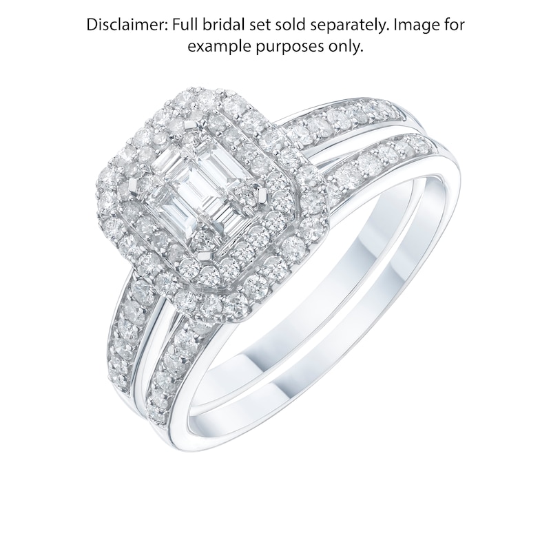 Main Image 2 of Perfect Fit 9ct White Gold Eternity 0.13ct Diamond Ring