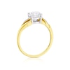 Thumbnail Image 1 of 9ct Yellow Gold Cubic Zirconia Wrap Ring