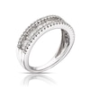 Thumbnail Image 2 of 9ct White Gold 0.66ct Total Diamond Eternity Ring