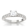 Thumbnail Image 0 of Forever Diamond Platinum 1ct Total Diamond Solitaire Ring