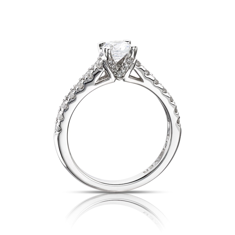 Main Image 3 of The Forever Diamond Platinum 1ct Diamond Solitaire Ring