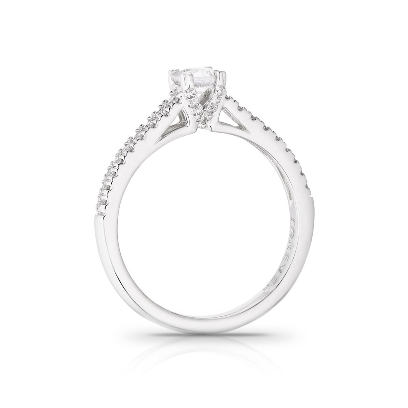 Main Image 3 of The Forever Diamond Platinum 0.40ct Diamond Solitaire Ring
