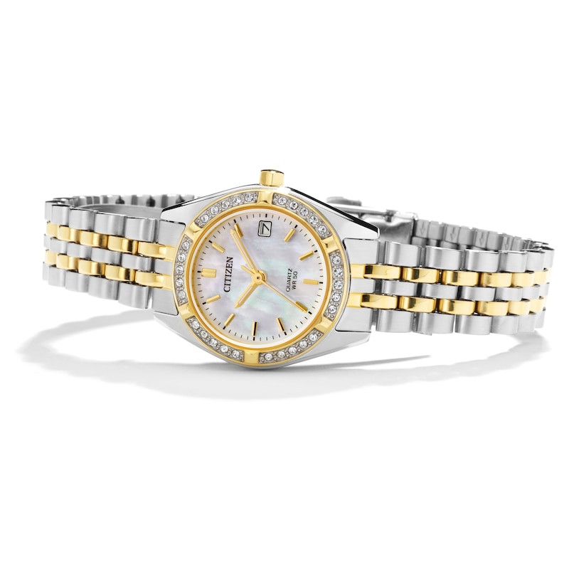 Main Image 3 of Citizen Quartz Ladies' Silhouette Crystal Bracelet Watch