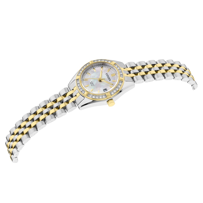 Main Image 4 of Citizen Quartz Ladies' Silhouette Crystal Bracelet Watch