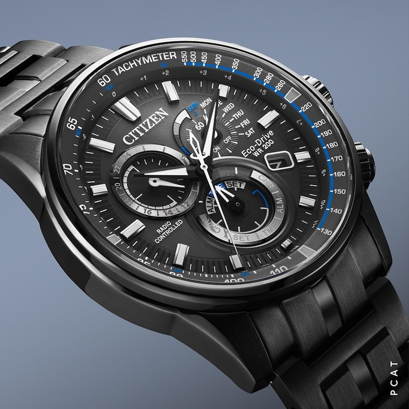 Main Image 4 of Citizen Eco-Drive Men's  Perpetual Chrono A.T Bracelet Watch