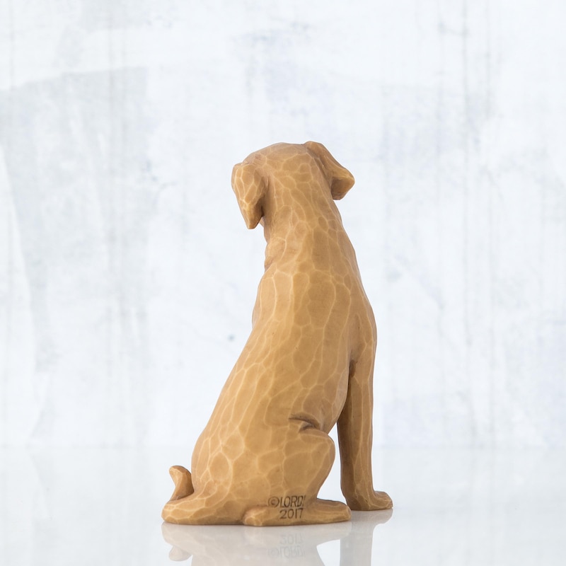 Main Image 4 of Willow Tree Love My Dog Light Figurine