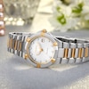 Thumbnail Image 2 of Citizen Ladies' Eco-Drive Diamond Dot Stainless Steel Bracelet Watch