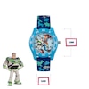 Thumbnail Image 3 of Disney Toy Story 4 Blue Patterned Strap Time Teacher Watch