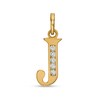 Thumbnail Image 1 of 9ct Yellow Gold Initial J Charm