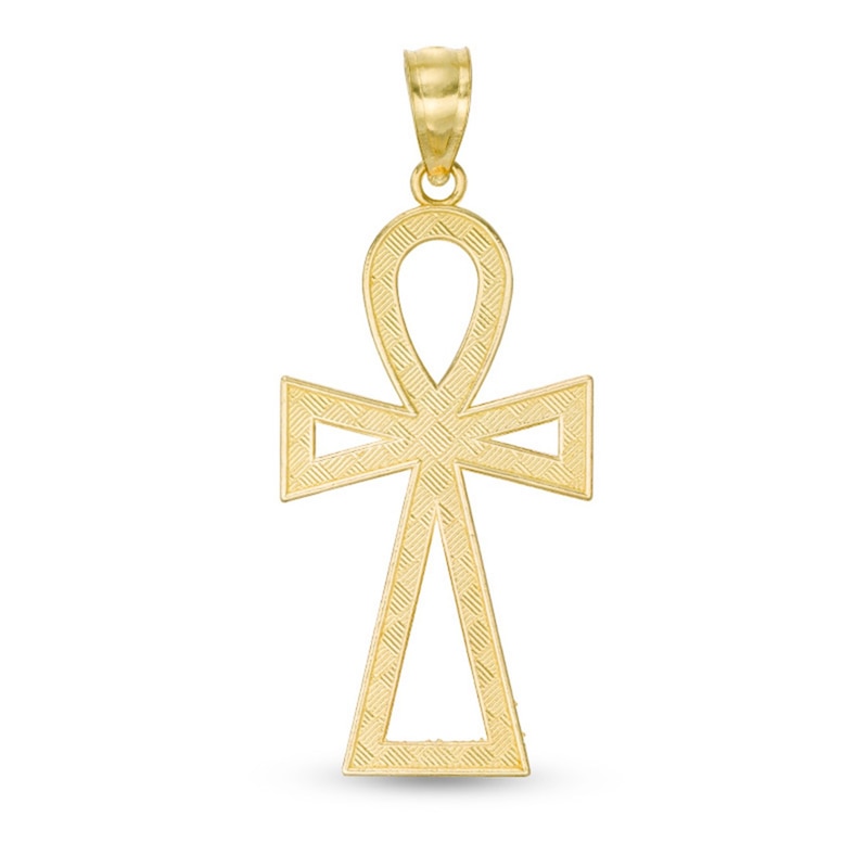 9ct Yellow Gold Cross Charm