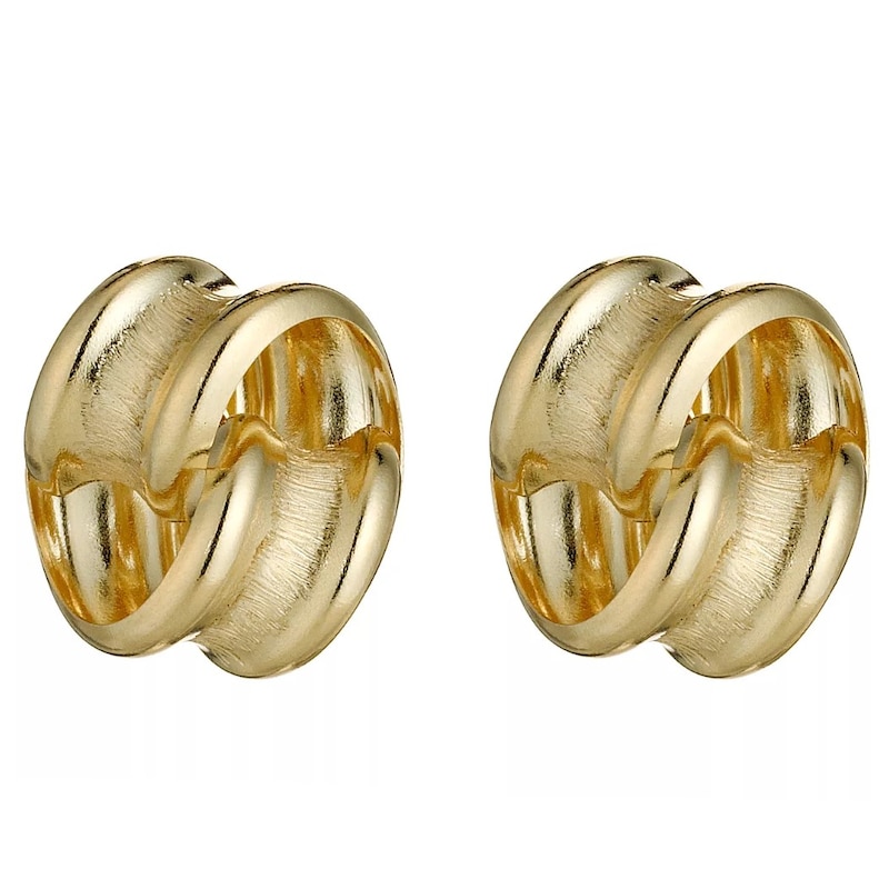 9ct Yellow Gold Knot Stud Earrings