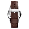 Thumbnail Image 3 of Fossil Men's Automatic Brown Leather Strap Watch