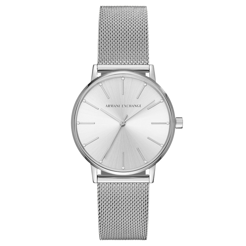 Main Image 1 of Armani Exchange Ladies' Stainless Steel Mesh Bracelet Watch
