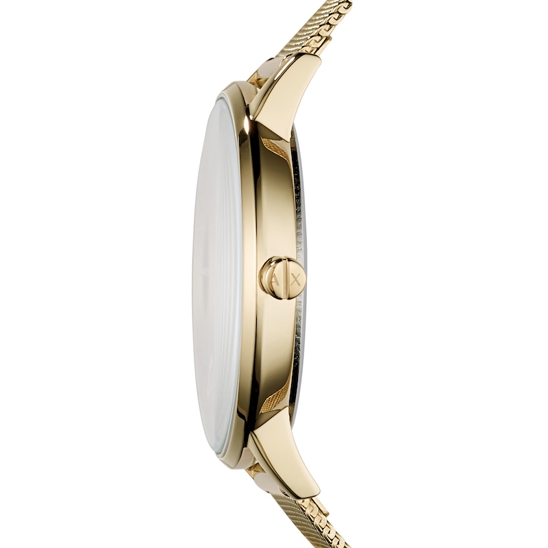 Main Image 2 of Armani Exchange Ladies' Gold Plated Steel Bracelet Watch
