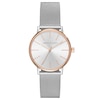 Thumbnail Image 1 of Armani Exchange Ladies' Rose Gold Tone Bezel Stainless Steel Mesh Strap Watch