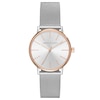 Thumbnail Image 0 of Armani Exchange Ladies' Rose Gold Tone Bezel Stainless Steel Mesh Strap Watch