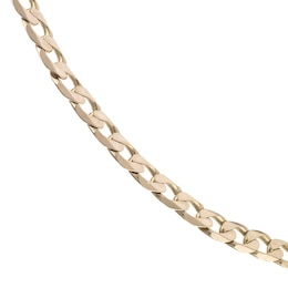 9ct Yellow Gold Solid 22" Curb Chain