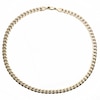 Thumbnail Image 2 of 9ct Yellow Gold Solid 20" Flat Curb Chain