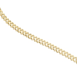 9ct Yellow Gold Solid 20" Flat Curb Chain
